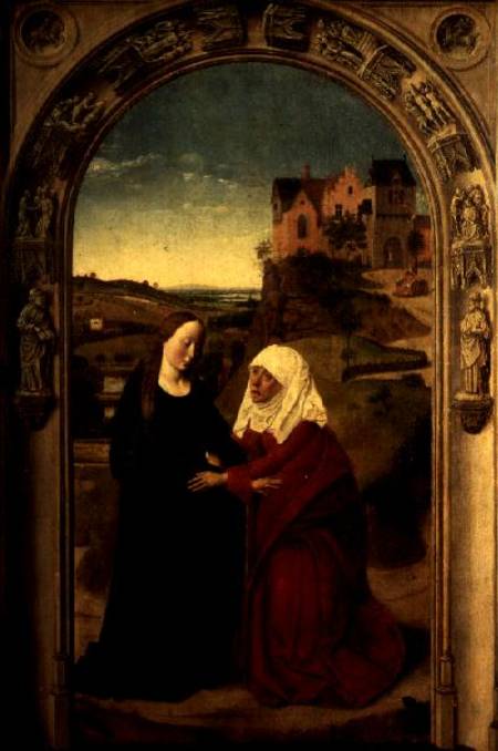 The Visitation from Dieric Bouts d. Ä.