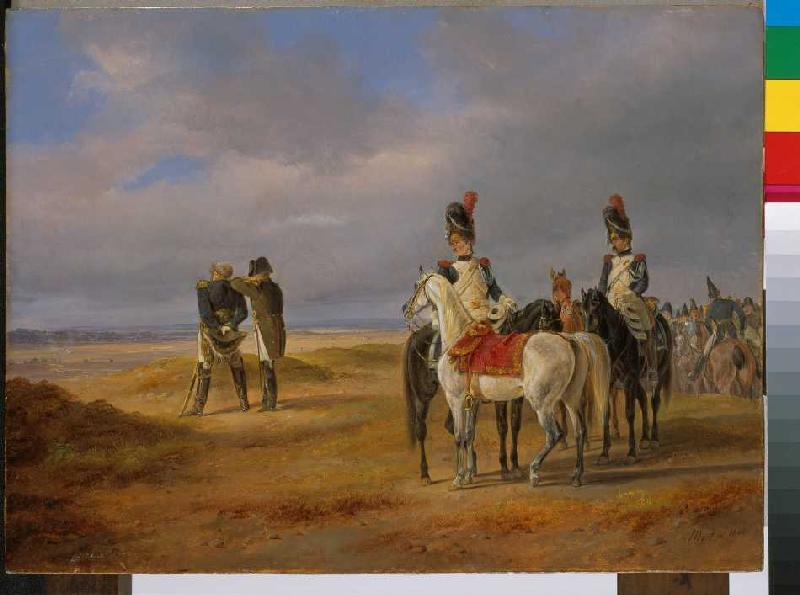 Napoleon auf einer Rekognoszierung from Dietrich Monten