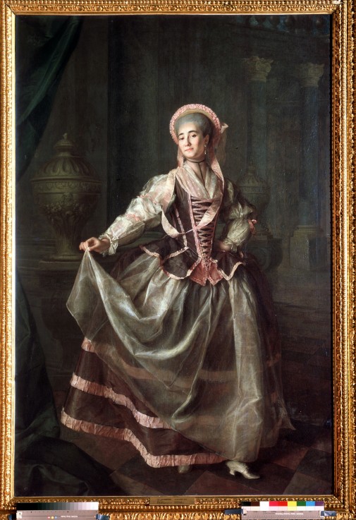 Portrait of Alexandra Levshina from Dimitrij Grigorjewitsch Lewizkij