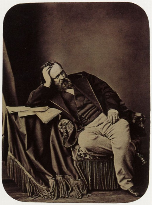 Writer Alexander Herzen (1812-1870) from Dimitrij Grigorjewitsch Lewizkij