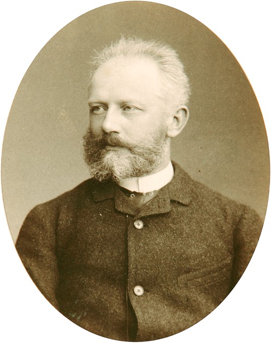 Portrait of the composer Pyotr I. Tchaikovsky (1840-1893) from Dimitrij Grigorjewitsch Lewizkij