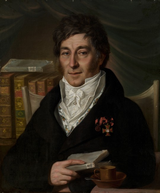 Portrait of Alexander Stakhiev (1724-1796) from Dimitrij Grigorjewitsch Lewizkij