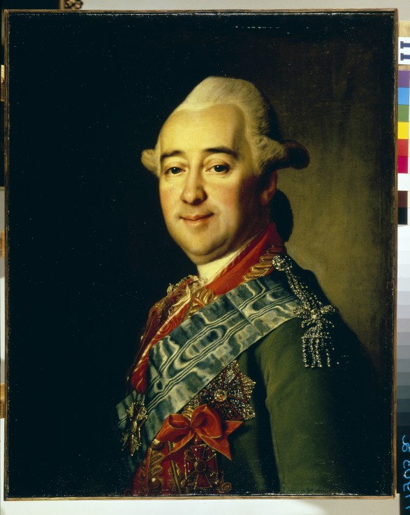 Portrait of General Mikhail Krechetnikov (1729-1793) from Dimitrij Grigorjewitsch Lewizkij