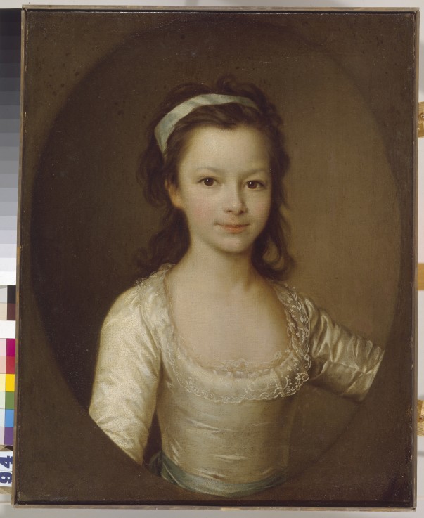 Portrait of Countess Yekaterina Artemyevna Vorontsova (1780-1836) as Child from Dimitrij Grigorjewitsch Lewizkij