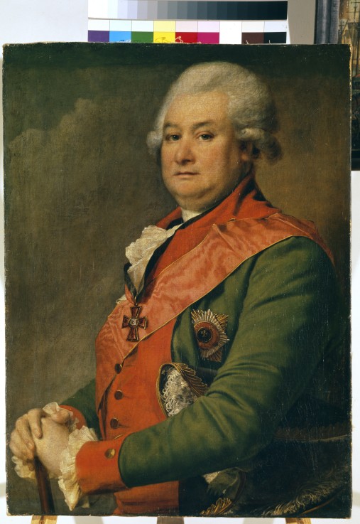 Portrait of Count Pyotr Petrovich Konovnitsyn (1764-1822) from Dimitrij Grigorjewitsch Lewizkij