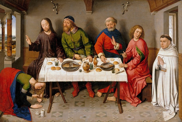 Christ in the House of Simon the Pharisee from Dirck Bouts