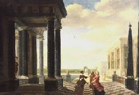 Figures in Conversation in a Classical Setting