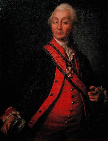 Portrait of Field Marshal Generalissimo, Count Aleksandr Vasilievich Suvorov (1729-1800) from Dmitri Grigor'evich Levitsky
