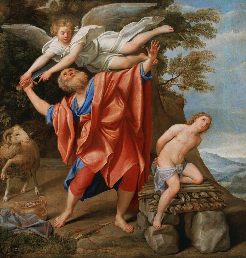 Abraham s Sacrifice / Domenichino from Domenichino (eigentl. Domenico Zampieri)