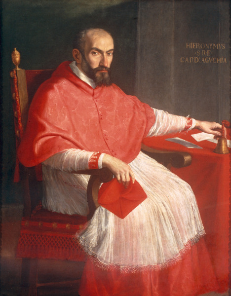 Domenichino / Cardinal Agucchi / 1605 from Domenichino (eigentl. Domenico Zampieri)