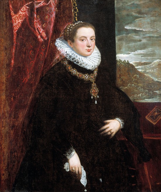 Lady in Black from Domenico Tintoretto