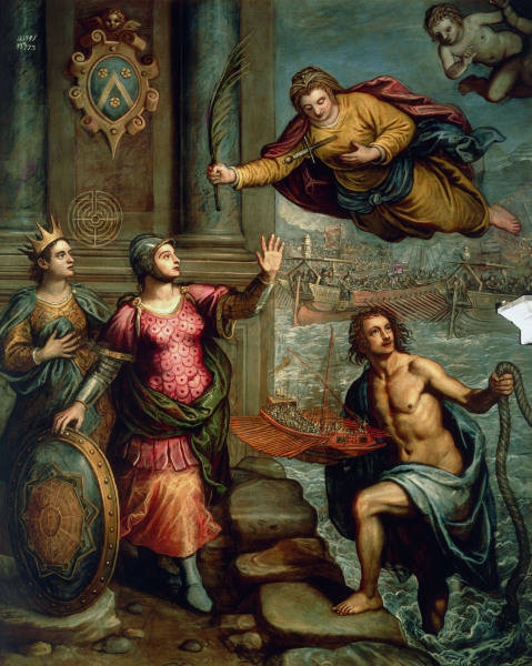 Domenico Tintoretto/ Seeleute weihen... from Domenico Tintoretto