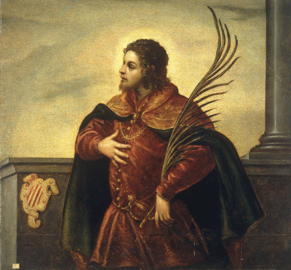 D.Tintoretto, Hl.Maertyerer from Domenico Tintoretto