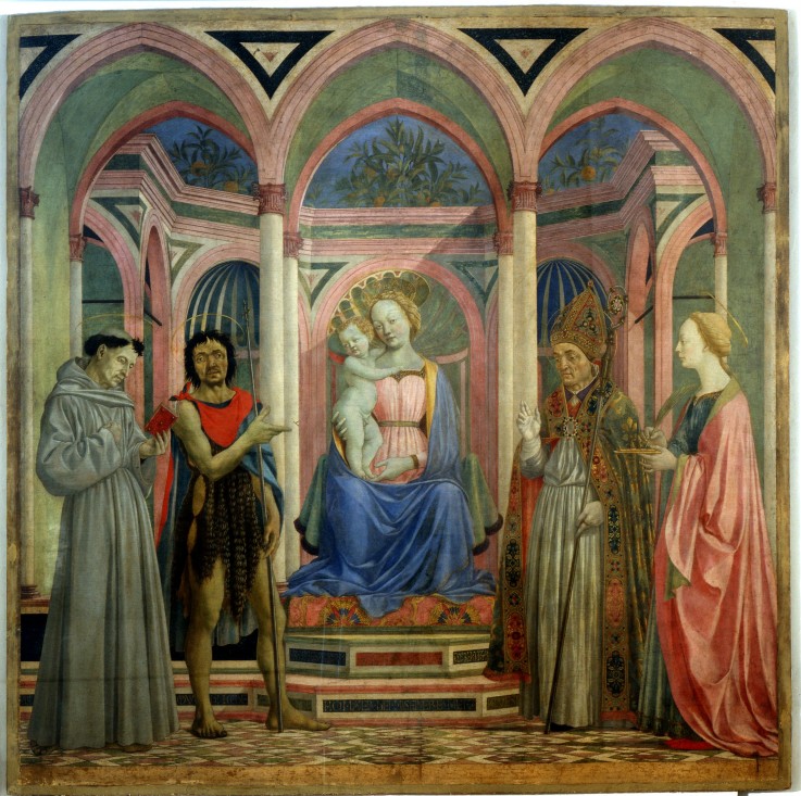 The Santa Lucia de' Magnoli Altarpiece from Domenico Veneziano