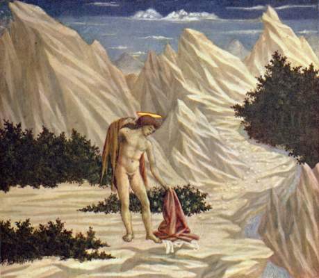 Hl. Johannes in der Wüste from Domenico Veneziano