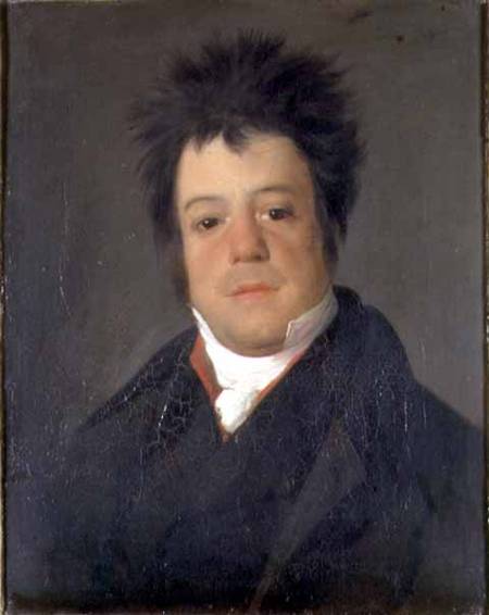 Portrait of Andriano Ribera Neves from Domingos Antonio de Sequeira