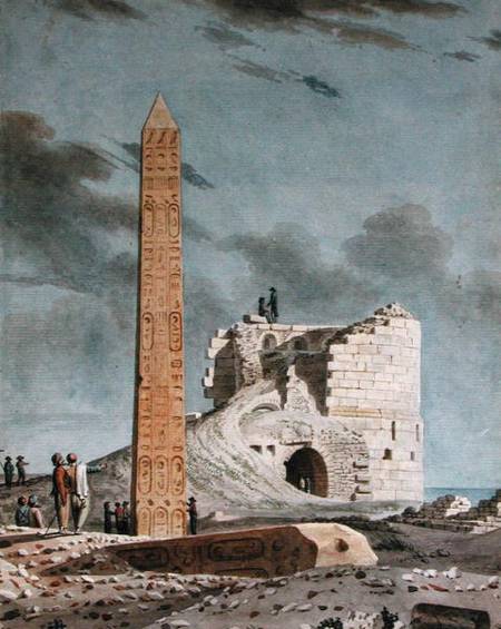 Obelisk of Cleopatra from Dominique Vivant Denon
