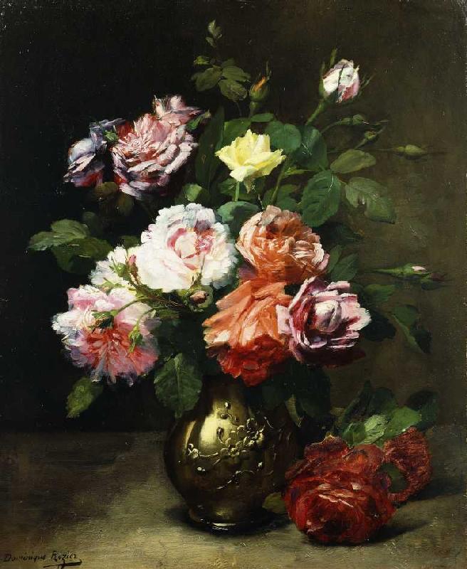 Rosei in einer Vase. from Dominique Hubert Rozier