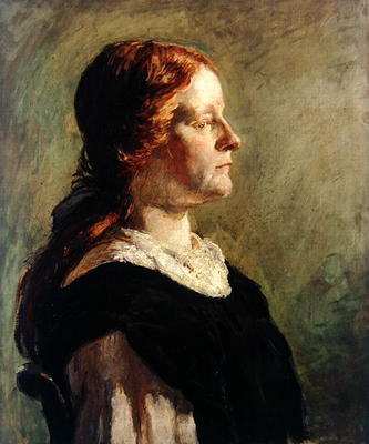 Portrait of a Girl with Red Hair, 1908 (oil on canvas) from Donald Graeme MacLaren
