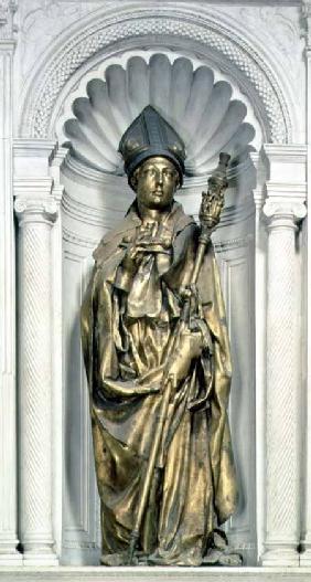 St. Louis of Toulouse, sculpture