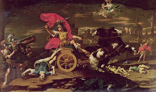Achilles Dragging the Body of Hector around the Walls of Troy from Donato Creti