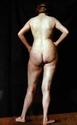 Female Figure Standing, 1913 (oil on canvas)