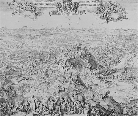 The Siege of Namur from Dutch School