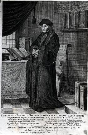 Desiderius Erasmus, ''Restorer of the Latin language''
