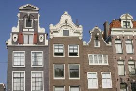 Gabled houses, (photo) 