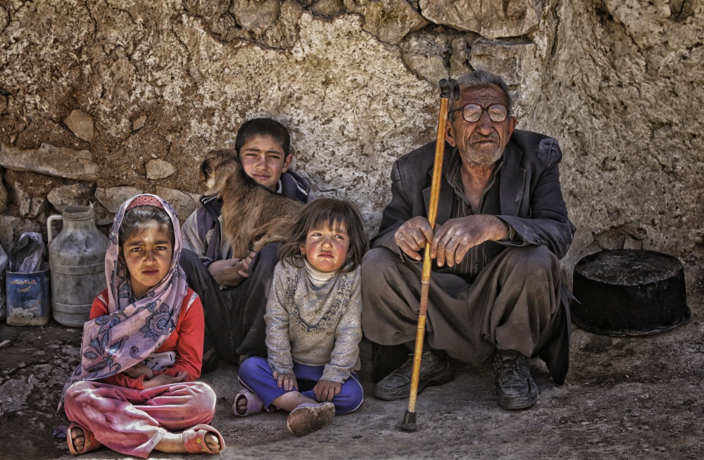 Porträt der Bakhtiari-Familie from Ebrahim Bakhtari bonab
