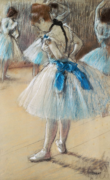 Dancer (pastel) from Edgar Degas