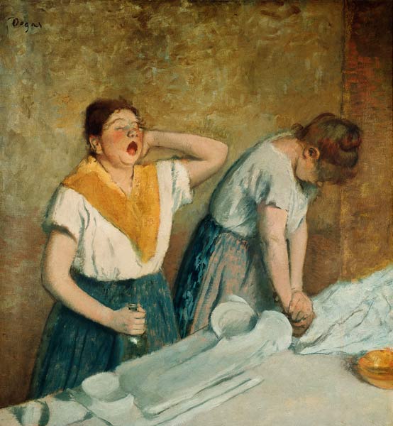 Die Büglerinnen from Edgar Degas
