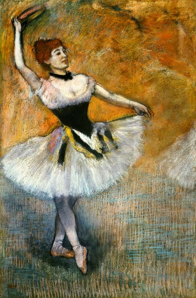 Tänzerin mit Tambourin from Edgar Degas