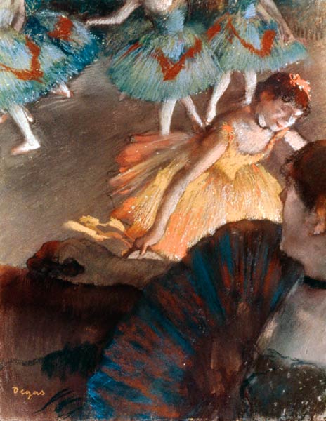 Ballett, von einer Loge aus gesehen from Edgar Degas