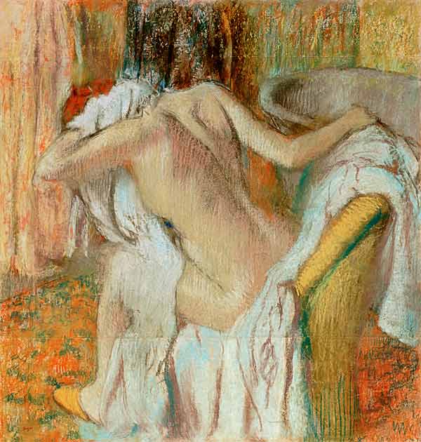 After the bath from Edgar Degas