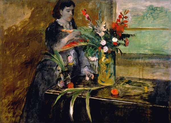 Portrait of Estelle Musson Degas from Edgar Degas