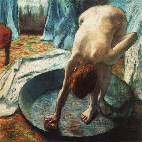 Frau in der Badewanne from Edgar Degas