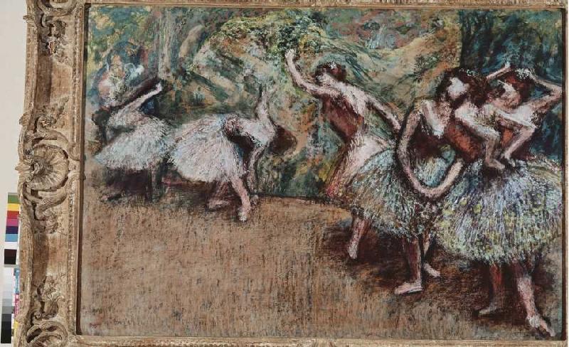 Ballett-Szene from Edgar Degas