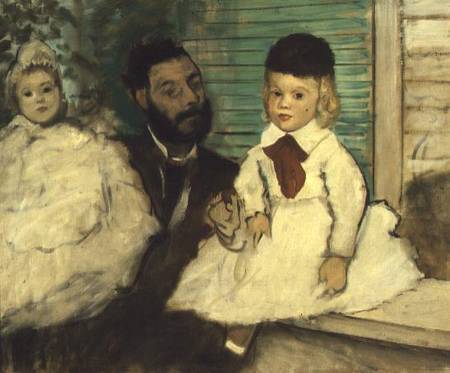 Comte Le Pic and his Sons from Edgar Degas