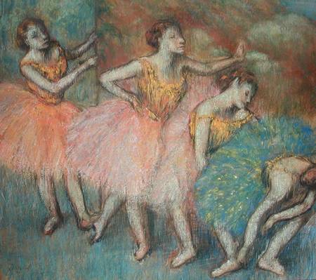 Four Dancers from Edgar Degas