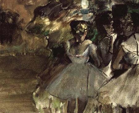 Three Dancers in the Wings from Edgar Degas
