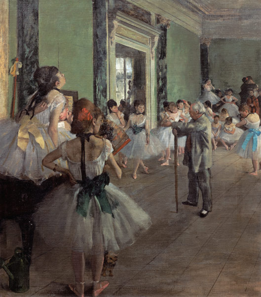Die Tanzklasse from Edgar Degas
