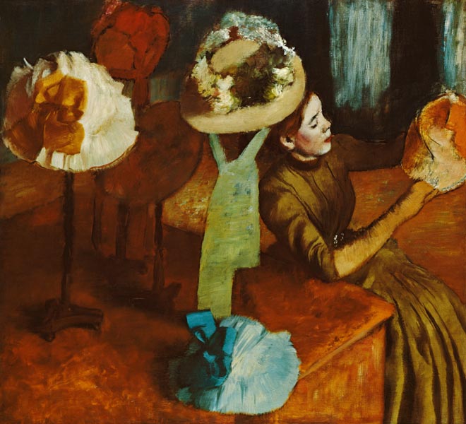 Das Modewarengeschäft from Edgar Degas