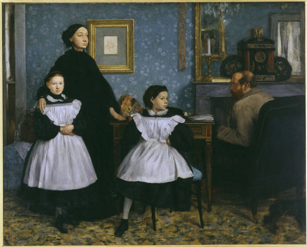 E.Degas, Familie Bellelli from Edgar Degas