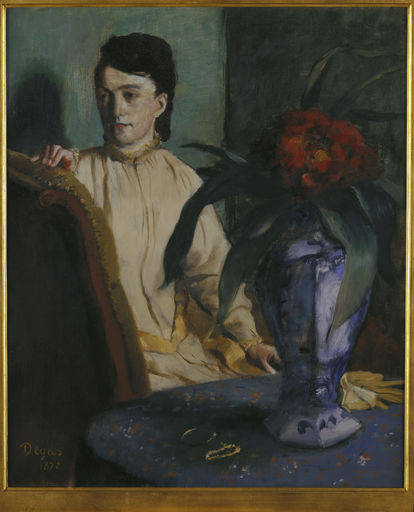 E.Degas, La femme a la potiche from Edgar Degas