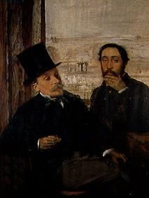 Edgar Degas und Evariste de Valernes. from Edgar Degas