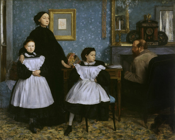 Family Bellelli from Edgar Degas