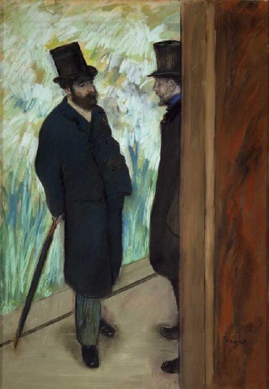 Freunde hinter den Kulissen from Edgar Degas