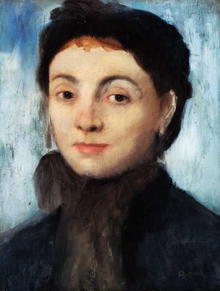 Portrait of Josephine Gaujelin from Edgar Degas