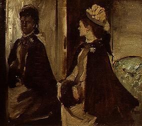 Madame Jeantaud vor dem Spiegel from Edgar Degas